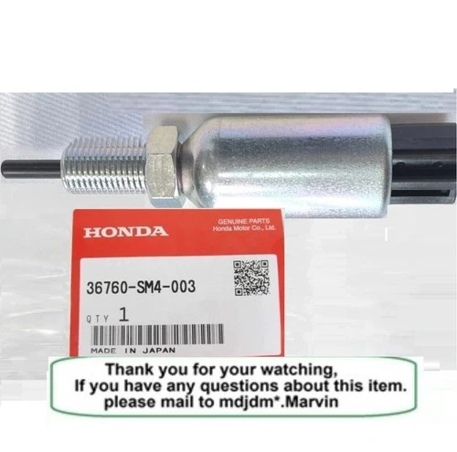 Made in Japan Oem 36760-SM4-003  Clutch Starter Safety Switch Honda Genuine