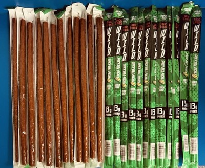 (24) Jack Link s WILD Spicy Dill Pickle Snack Sticks 2.2oz. Bulk Lot BB: 09/26
