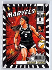 2025 Donruss Jackie Young Insert Net Marvels #15 Aces (134)