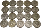 Roll of 20 Kennedy Half Dollars 1965-1969 40% Silver $10 Face Value