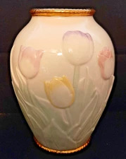 Vintage LENOX Vase - A Bouquet for You - Masterpiece Collection - 24K Gold Trim