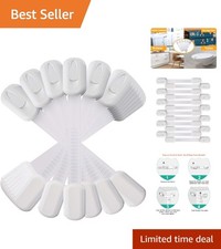 Safety Straps for Cabinets Fridge Toilet 12 Pack Childproofing Lock