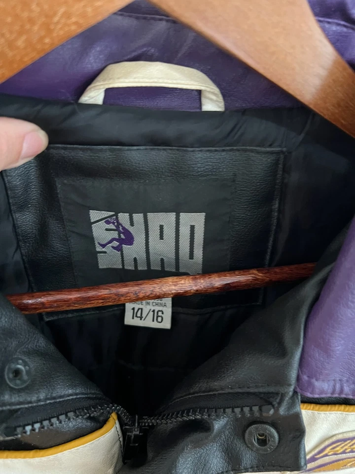 Jaqueta de Couro Sintético Shaquille O’Neal Vintage Anos 80-90 - Crianças ou Pequeno Adulto - Imagem 4 de 4