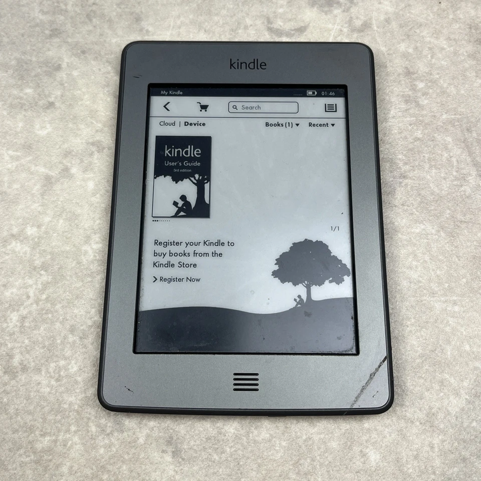 Amazon Kindle Touch Model D01200 4th Generation 4GB Wi-Fi 6 Inch e-Reader - Image 3 of 3