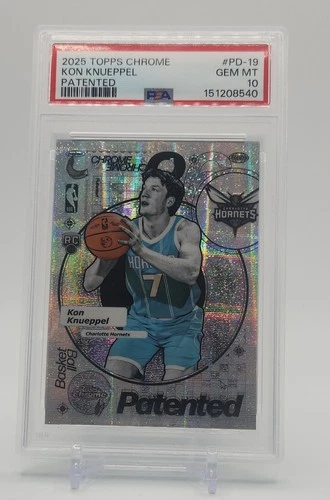 2025 Topps Chrome Kon Knueppel Base (PSA 10)