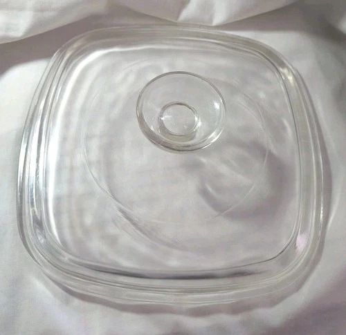 Replacement 7” Clear Glass Lid Pyrex A-7-C Casserole LID ONLY Corning