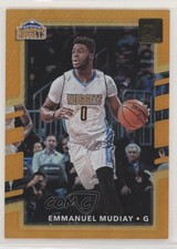 2017-18 Panini Donruss Holo Orange Laser Emmanuel Mudiay #40 0jv