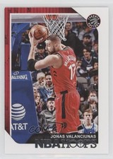 2018-19 Panini NBA Hoops Red Back Jonas Valanciunas #26 1b6