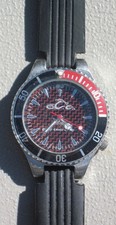 Watch Orange County Choppers NEVER WORN Black Red Dial Diver New Battery