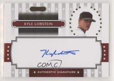 2008 Razor Signature Series Exclusive Signatures Kyle Lobstein #ES-29 Auto 0l2