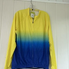 Cycling Jersey Bicycle Riding With Pockets Long Sleeve Top Sz XXL NEW With Tags
