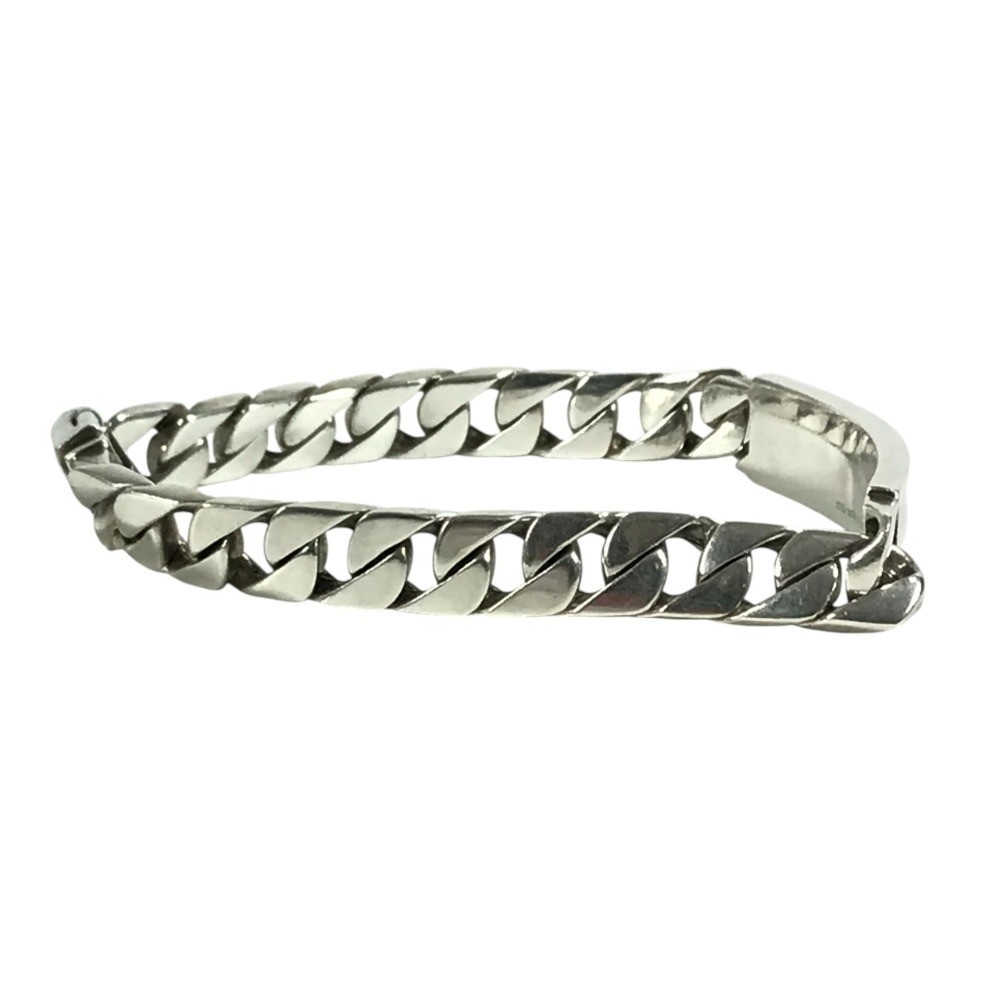 TIFFANY&Co. ID plate logo Accessory Jewelry Bracelet SV925 Silver image 5