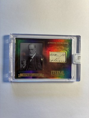 2024 Eternal Cuts Celebreties Edition Siegmund Freud 46/99 Authentic Relic!