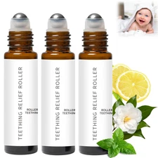 3Pcs Velaria Teething Roller, Teething Roller All Natural for Babies, Baby Teeth