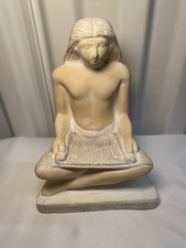 Ancient Egyptian Sitting Scribe Figurine from...