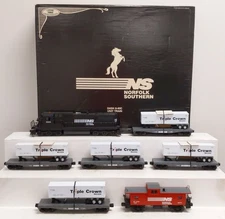 Lionel 6-11718 O Gauge Norfolk Southern Intermodal Dash-8 Diesel Train Set EX