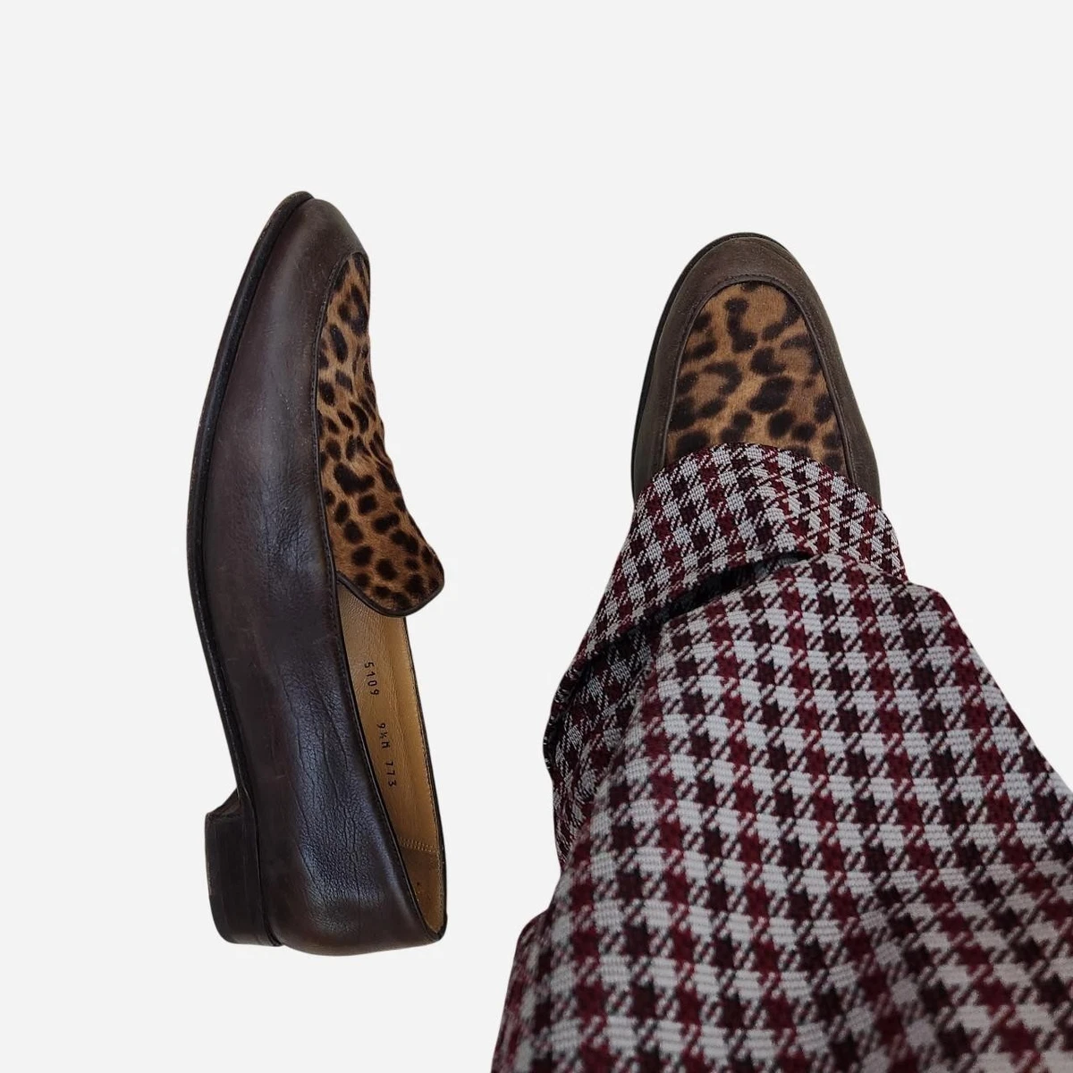 Chaussures De Ville Gravati Homme Cuir Saddle - Pointure 9.5 M US - Neuf Avec Boîte