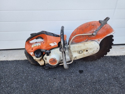 Sierra de corte Stihl TS-410 a gas Cutquik hormigón, hierro, acero 12" - Imagen 4 de 12