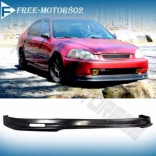 Fits 96-98 Hond Civic Mugen Style Front Bumper Lip Spoiler Bodykit PP