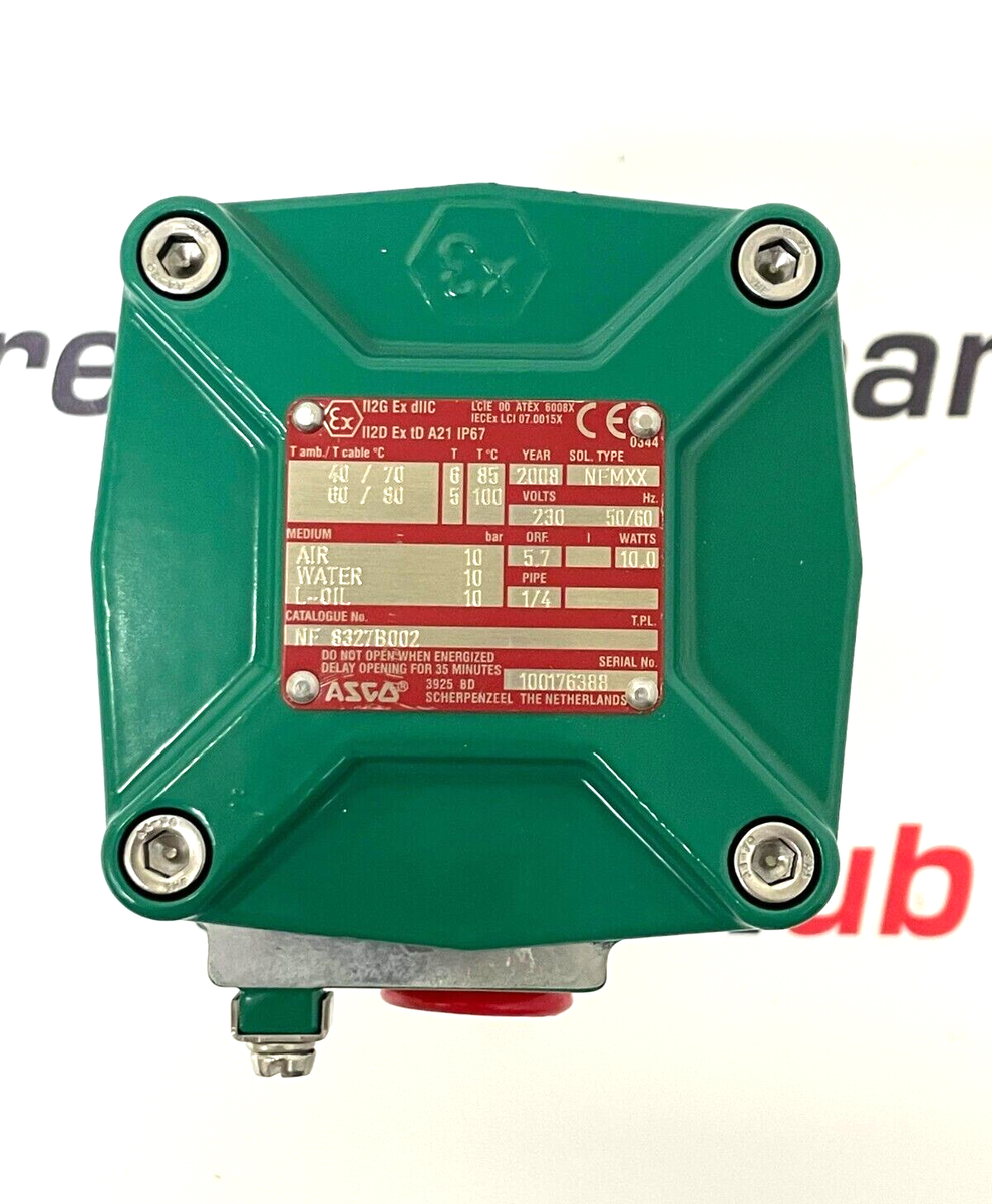 ASCO NFMXX NF8327B002 Solenoid Valve | eBay