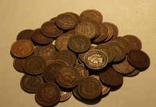 Lot of 20 Indian Head Penny Collection - Full Dates - 1959-1909
