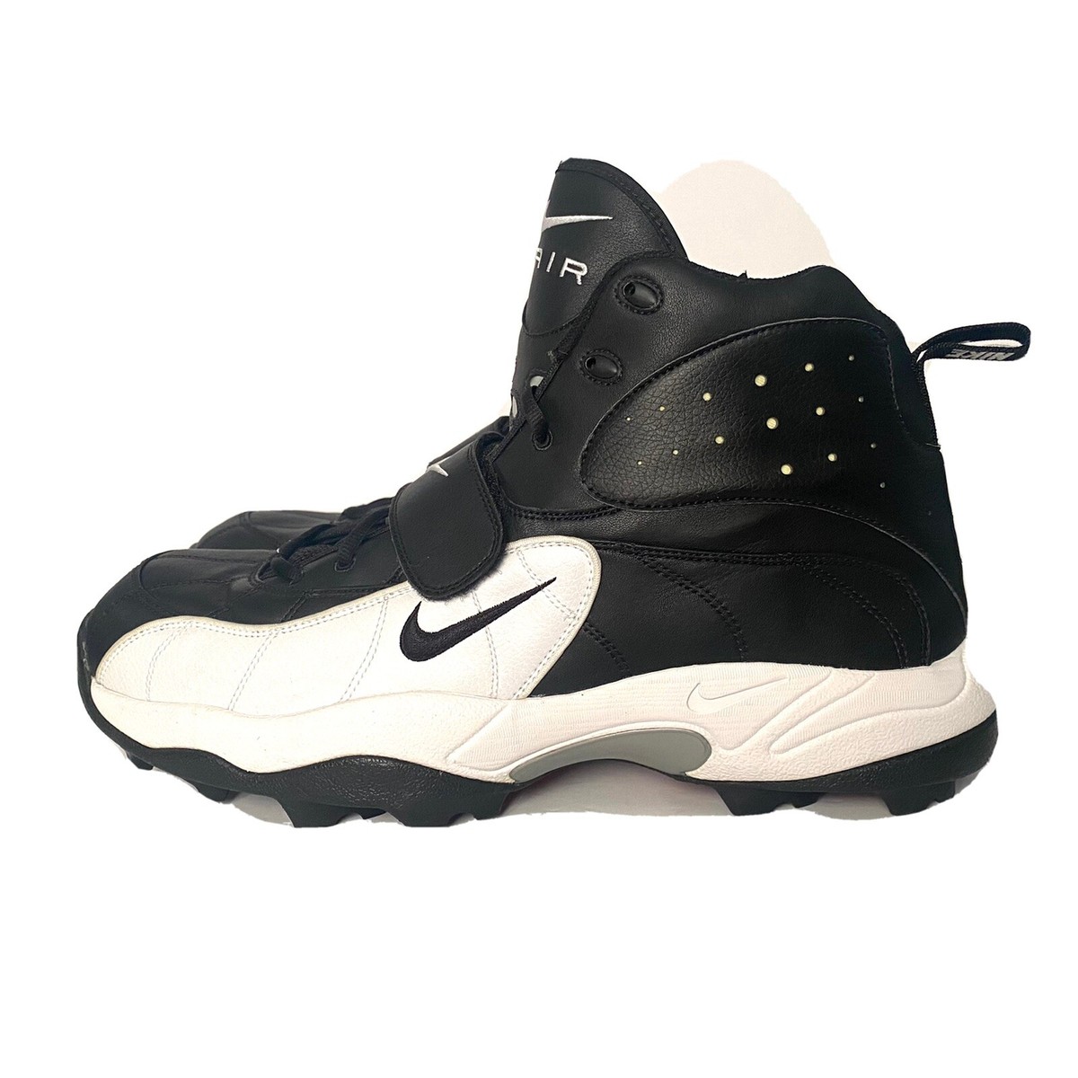 18 Nike football men\'s cleats air pro shark stove 00 black white 314106 011 Nike Air Pro Shark Stove 00 ( 314106 011) Football cleats  main image 2