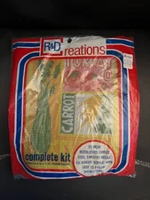 R&D Creations Vegetable 8"x10" Needlepoint Kit New