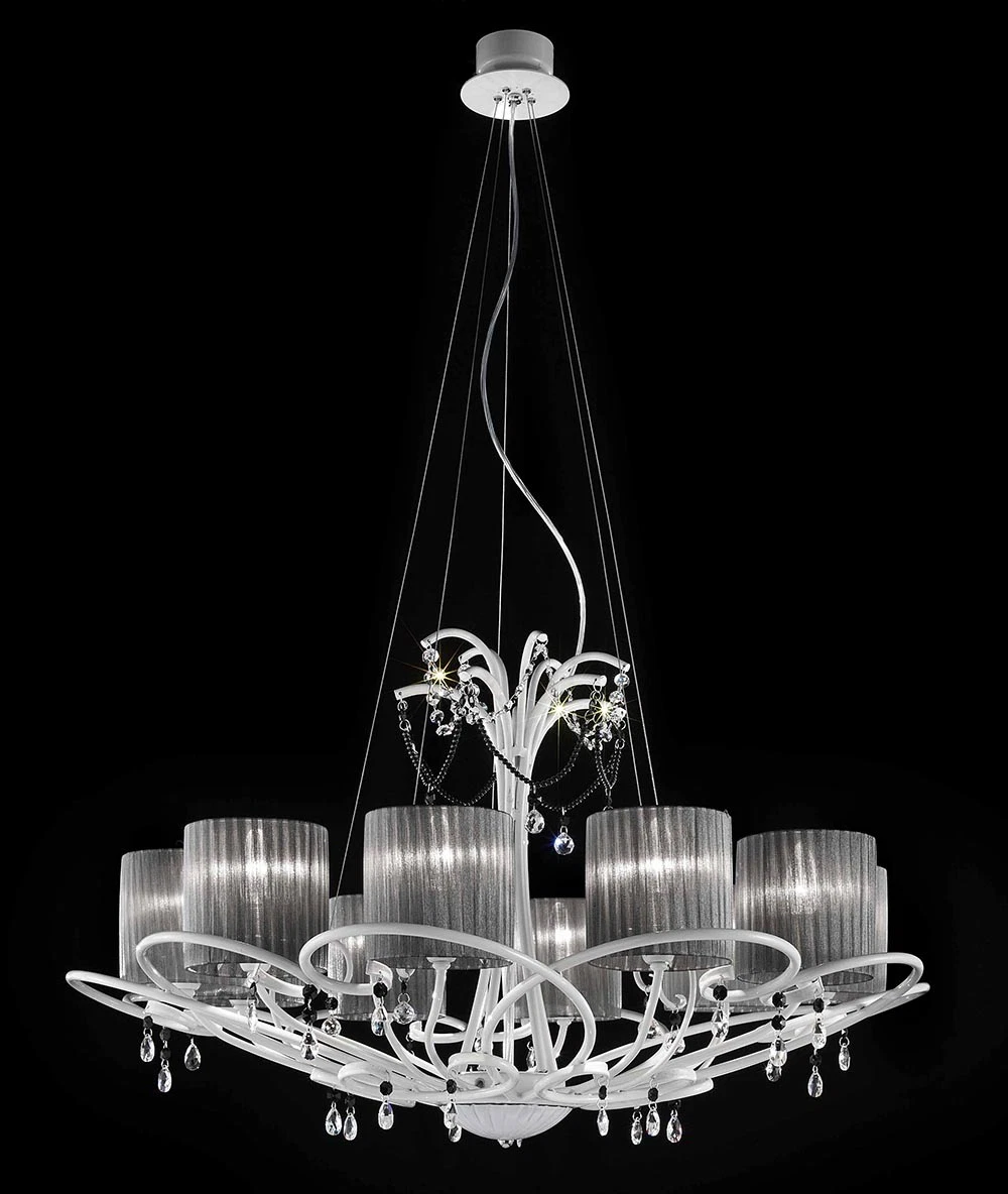 Lustre gris maison du monde - Décoration