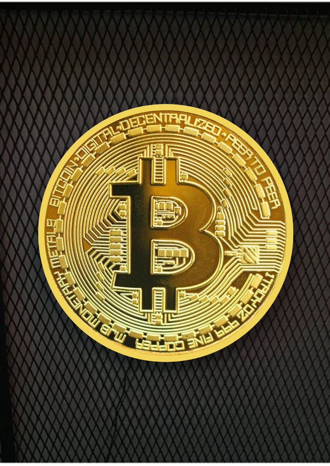 Bitcoin Gold Logo Led Leuchtreklame | Fantastische Leuchte für den Händler ✓