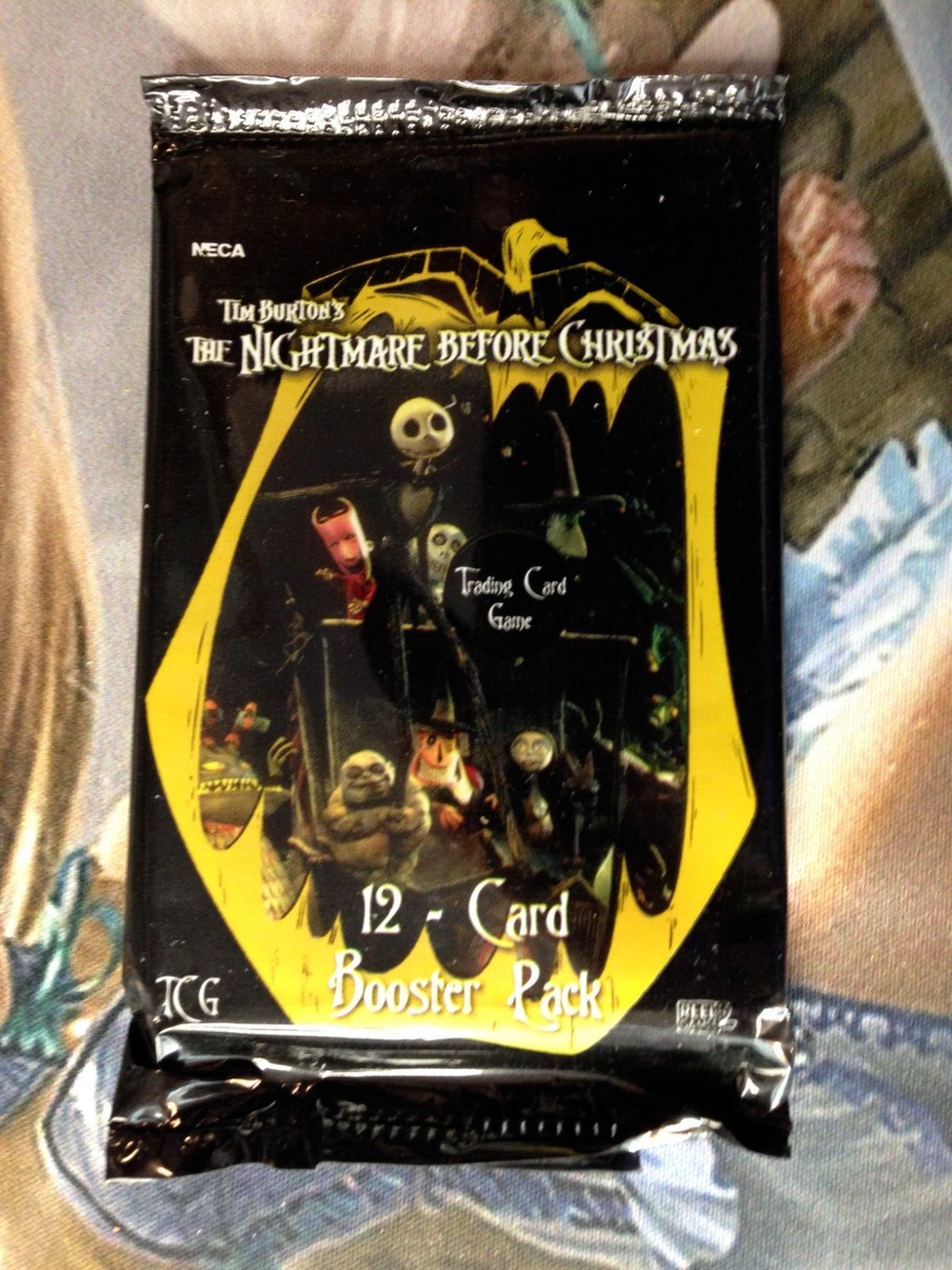 Nightmare Before Christmas "Base" 12-Card Sealed Booster Pack X1 | eBay