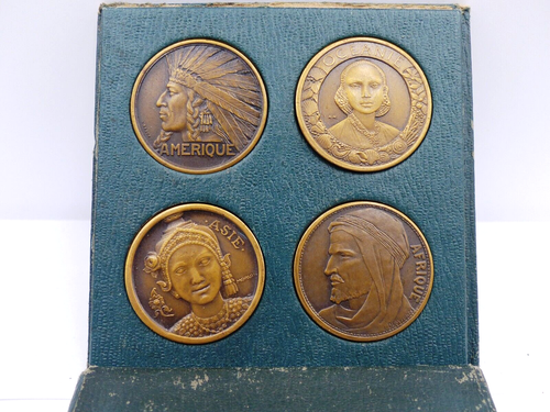 Jeton, Coffret Exposition Coloniale de Paris, 1931, SUP+, cuivre original - Picture 2 of 4