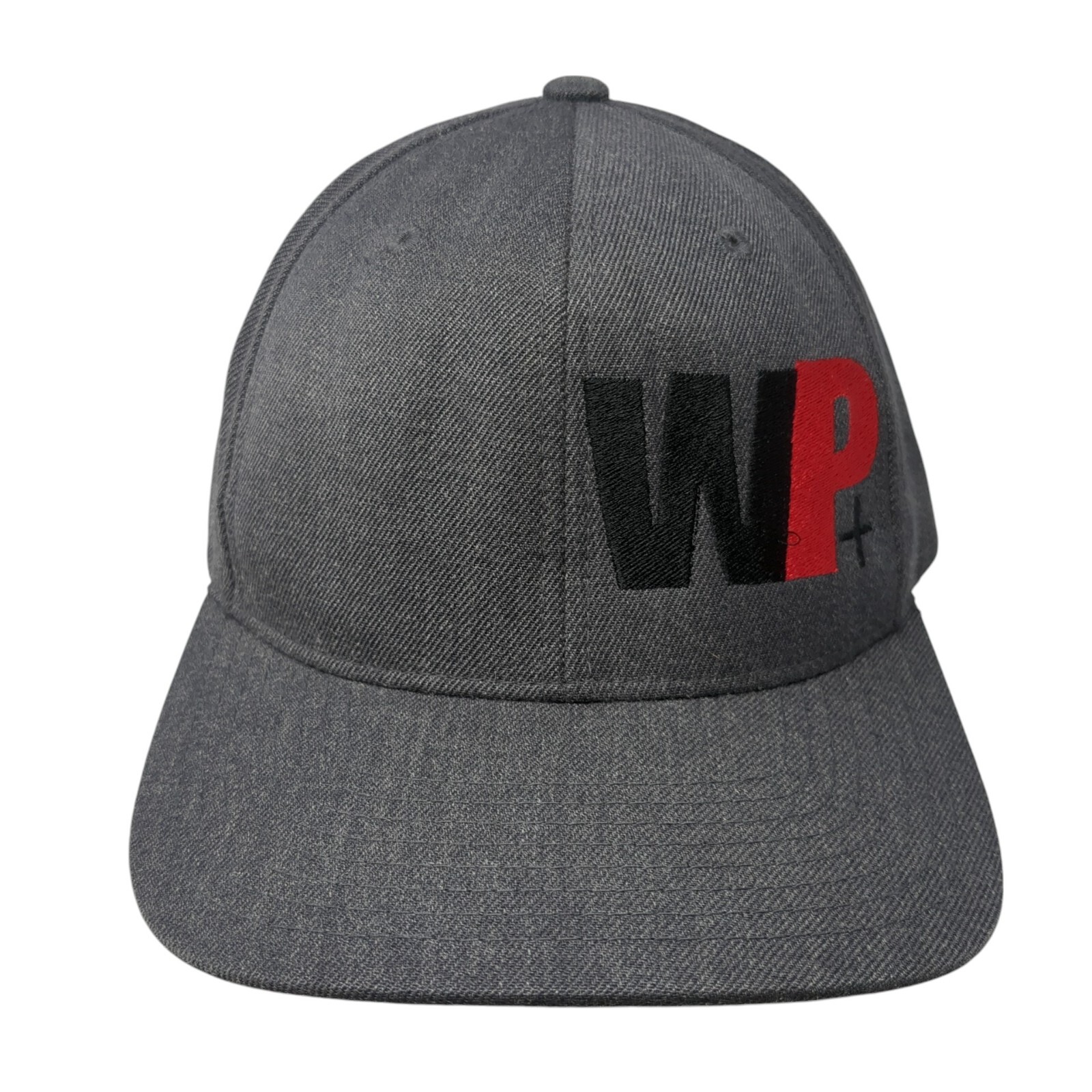 WP+ Snapback Hat Gray One Size Adjustable Solid T… - image 1