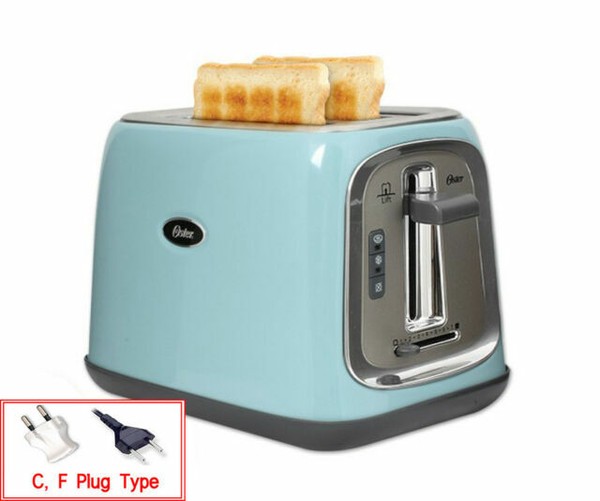 Oster Jb29lb071 Stainless Electric Toaster Light Blue 220v for sale