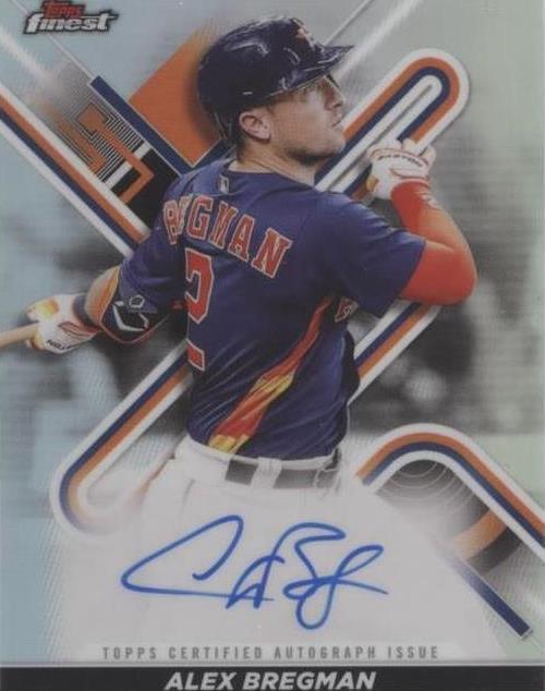 2022 Topps Finest - Alex Bregman #FA-AB - 1 of 1