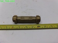 3/8" IPS / 1/2" CTS Brass Compression Repair Coupling no lead