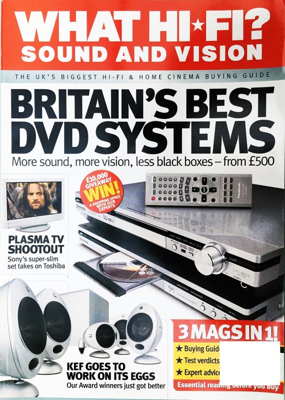 WHAT HI-FI AUG 2003 MULTI  YAMAHA PIONEER PANASONIC MARANTZ ONKYO HARMAN £6.99