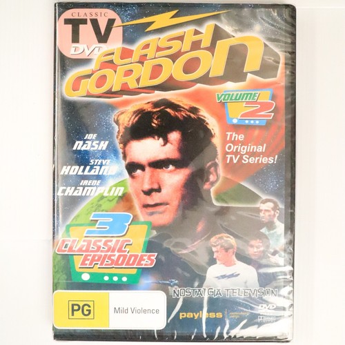 NEW Flash Gordon: Volume 2 (DVD 1954) Steve Holland - Action Adventure TV Series - 第 1/6 張圖片