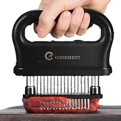 	Meat Tenderizer 48 Stainless Steel Ultra Sharp Needle Blade Tenderizer for BBQ	