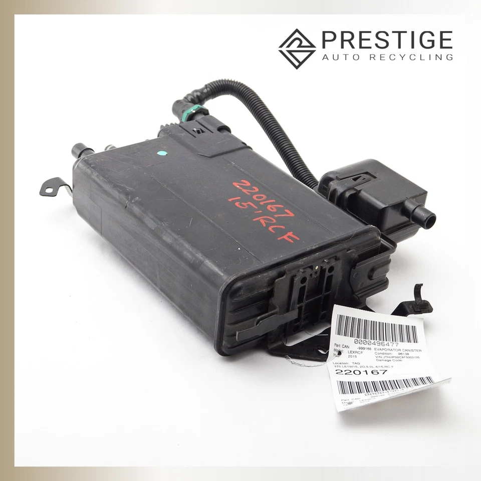 2015–2021 LEXUS RC F RC350 evaporador de vapor de combustível vasilha de carvão 77740-24100 - Imagem 3 de 4