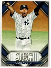 2020 Topps Update 20 Years of The Captain #YOC09 Derek Jeter ⚾ NY Yankees ⚾