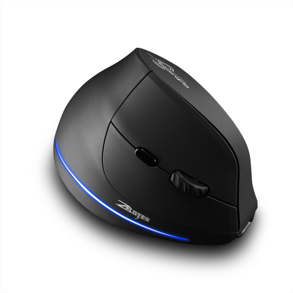 Vertical Mouse Ergonomic 2400 DPI Gaming Mouse Rechargeable for PC
