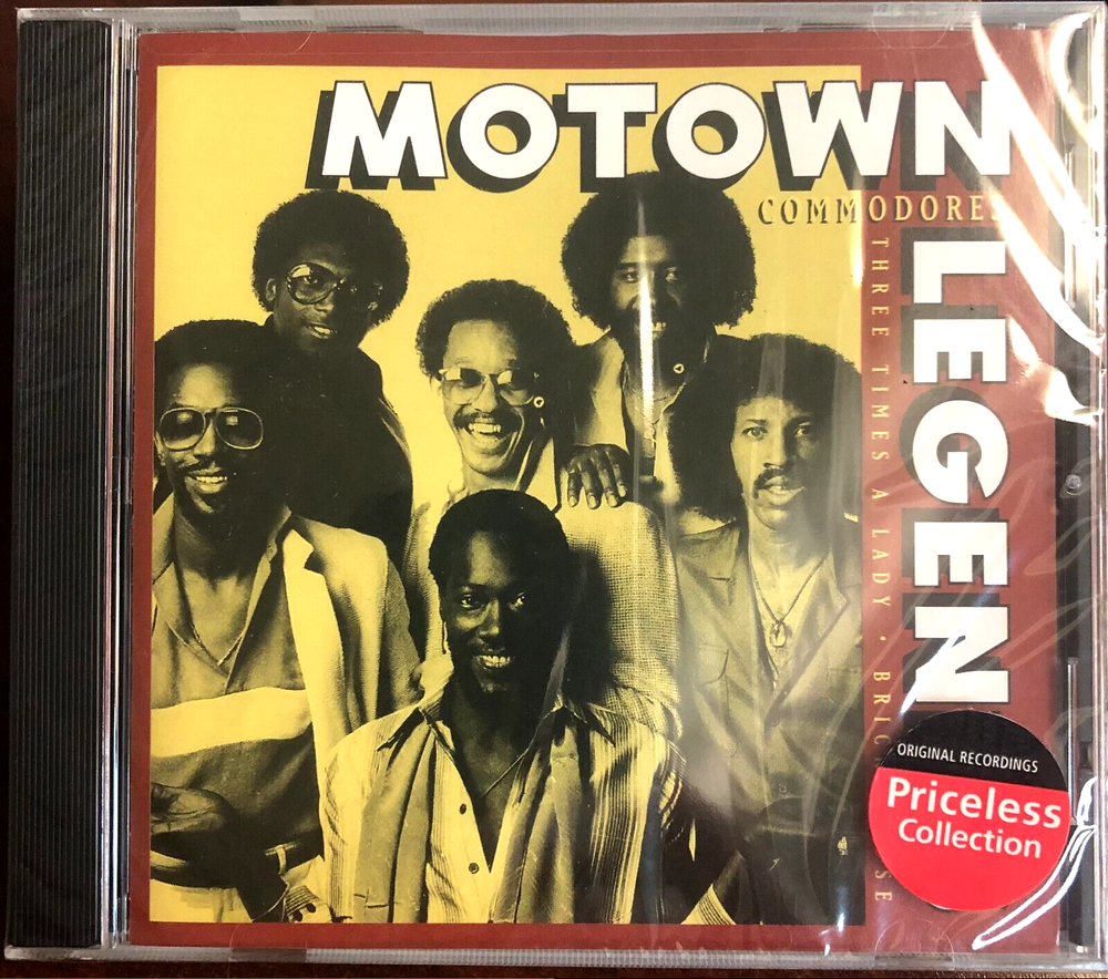 COMMODORES: Motown Legends (Factory Sealed CD, 1993, Motown Records)