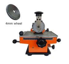 Semi-Automatic Sheet Embosser Label Marking Machine with 4mm Letter Wheel
