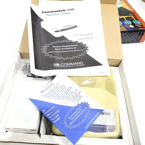 Command Communications Comswitch 5500 3-Port Phone/Fax Modem Line Sharing Device - Picture 7 of 8