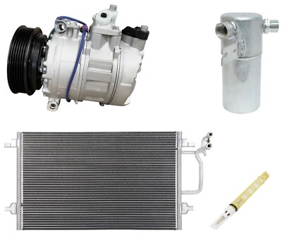 BRAND NEW RYC AC Compressor Kit W/ Condenser AG70B-N Fits Audi A8 3.7L 2000
