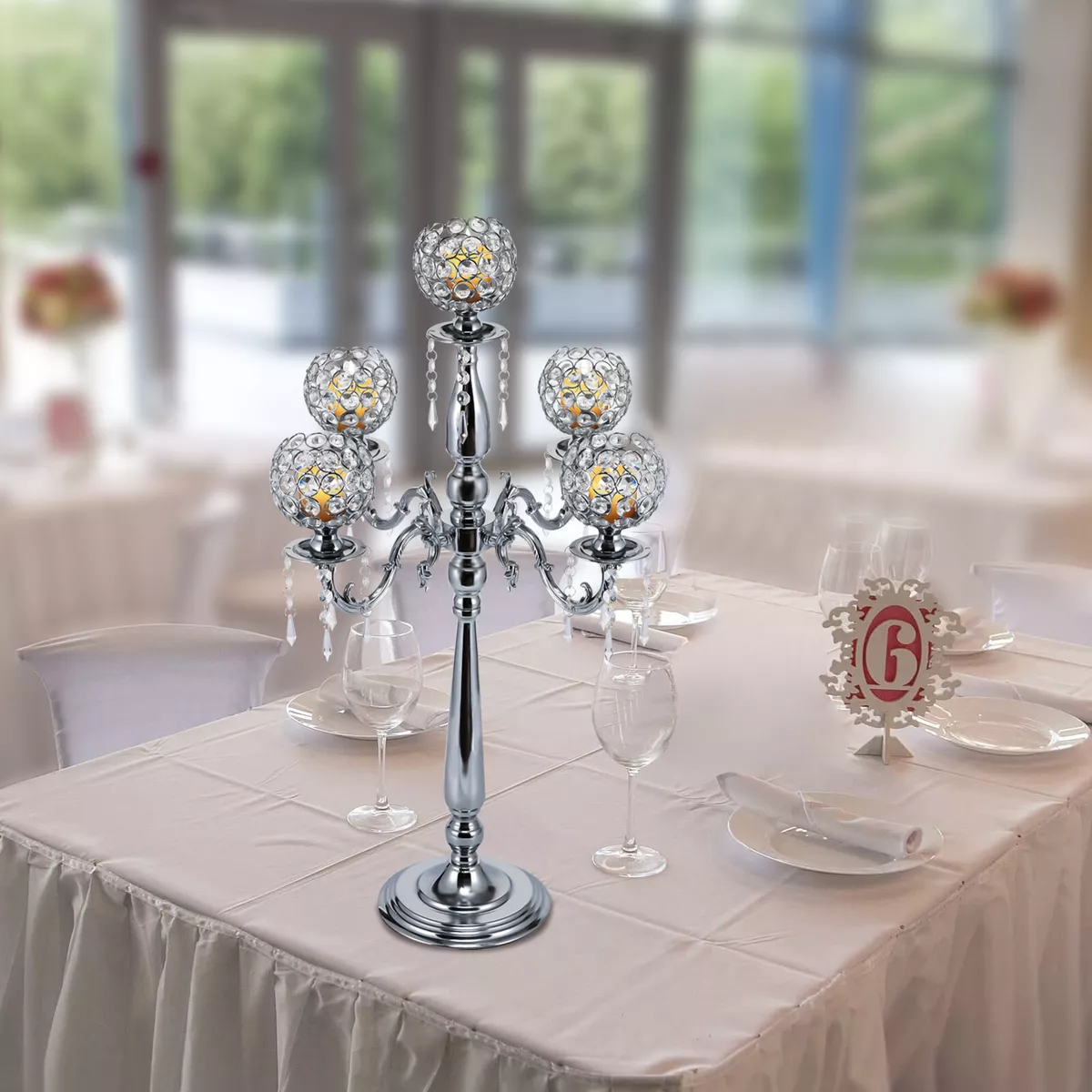 Candelabra wedding deals