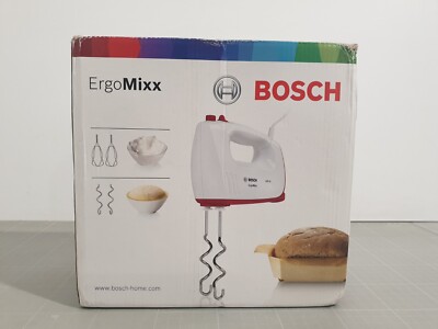 Bosch MFQ36300GB Ergomixx Handmixer mit UK-EU Netzteil Konverter - Weiß  _1.07_4