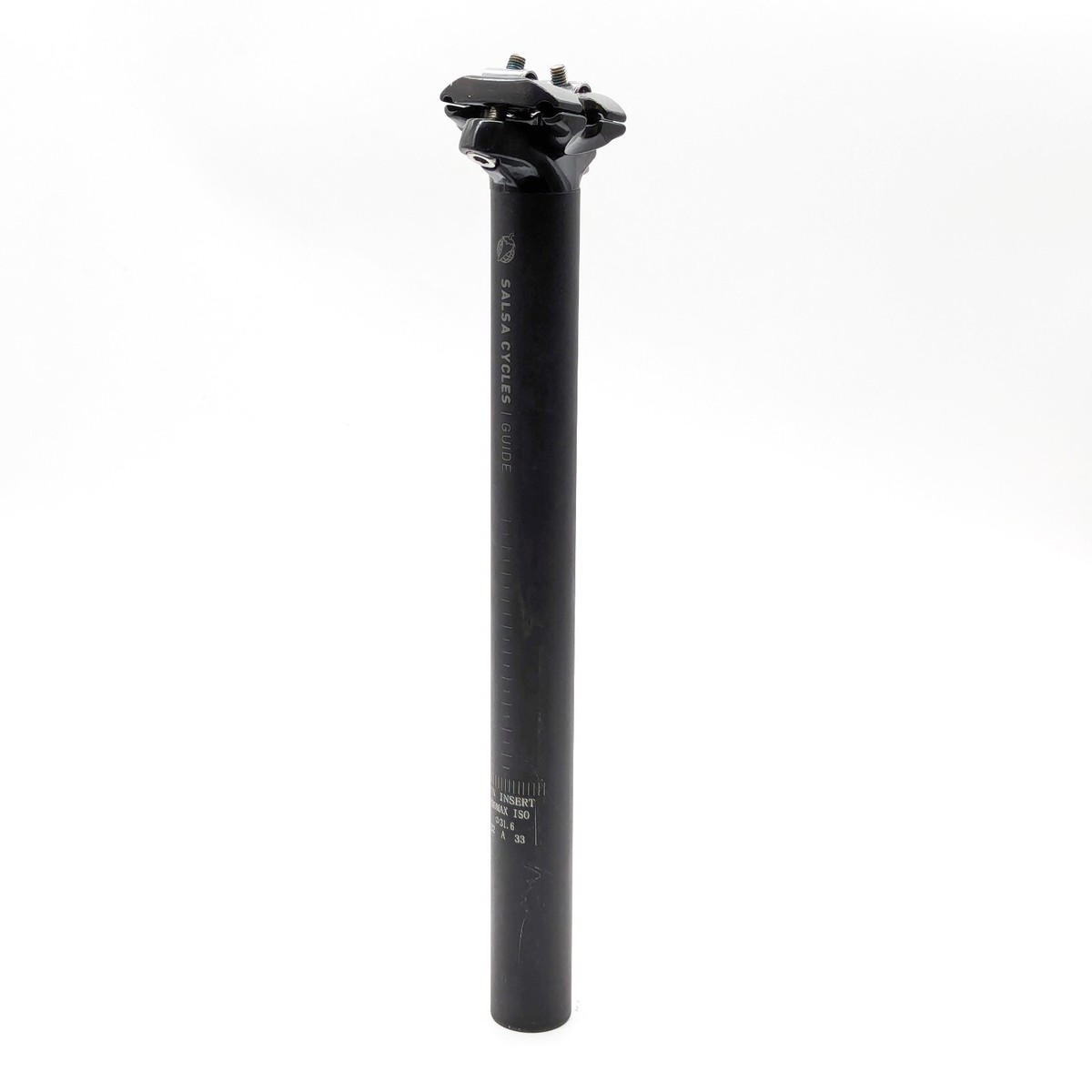 Salsa Cycles Guide Seatpost Zero Offset Black