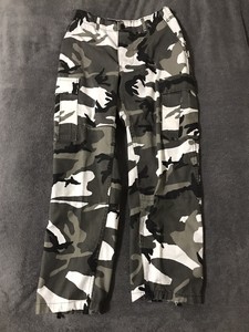 camo pants snow military rothco bdu cargo pocket six
