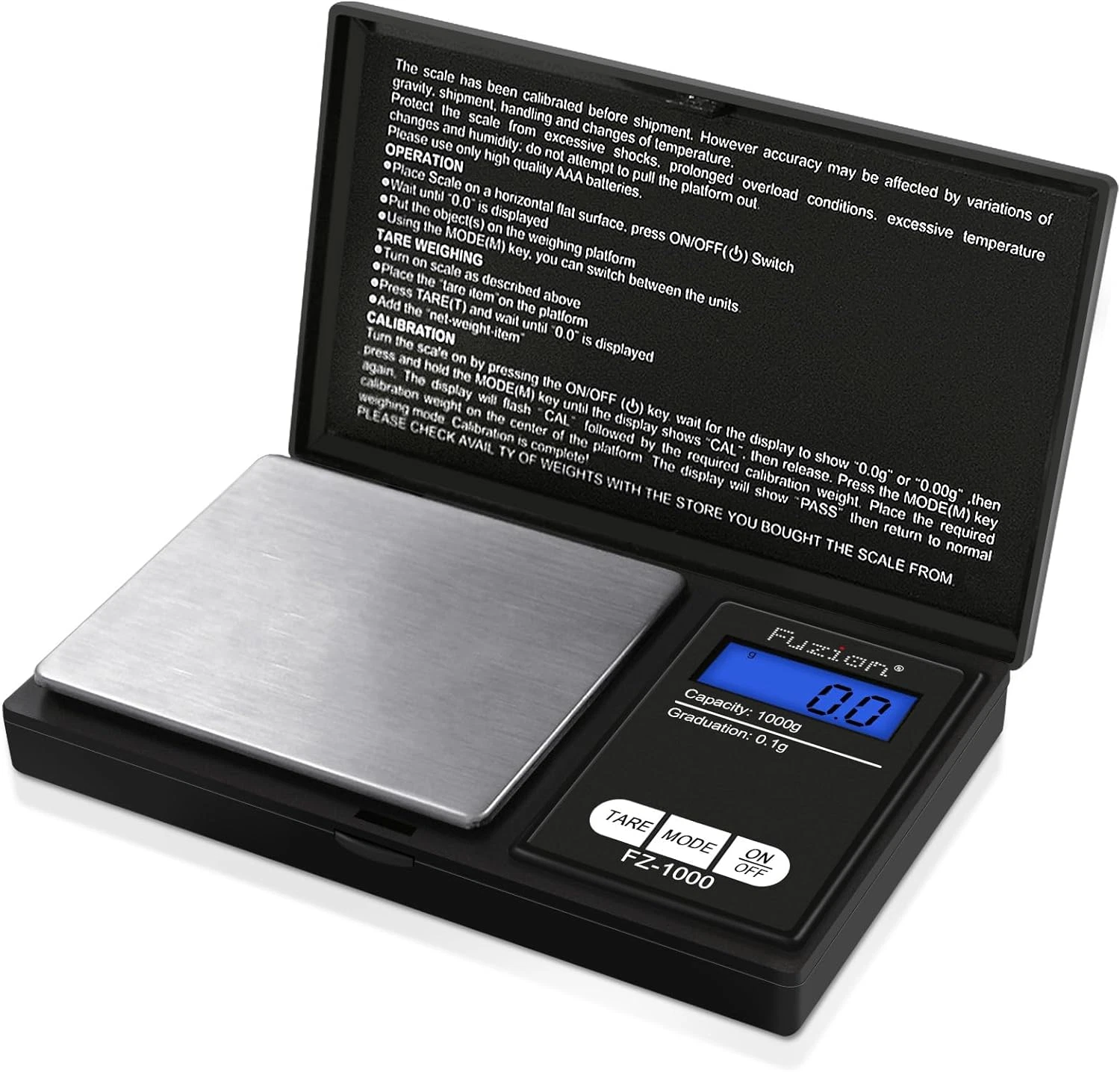Pesa Precisión Pequeña Digital De Bolsillo Para Gramos Onzas Joyeria Metales